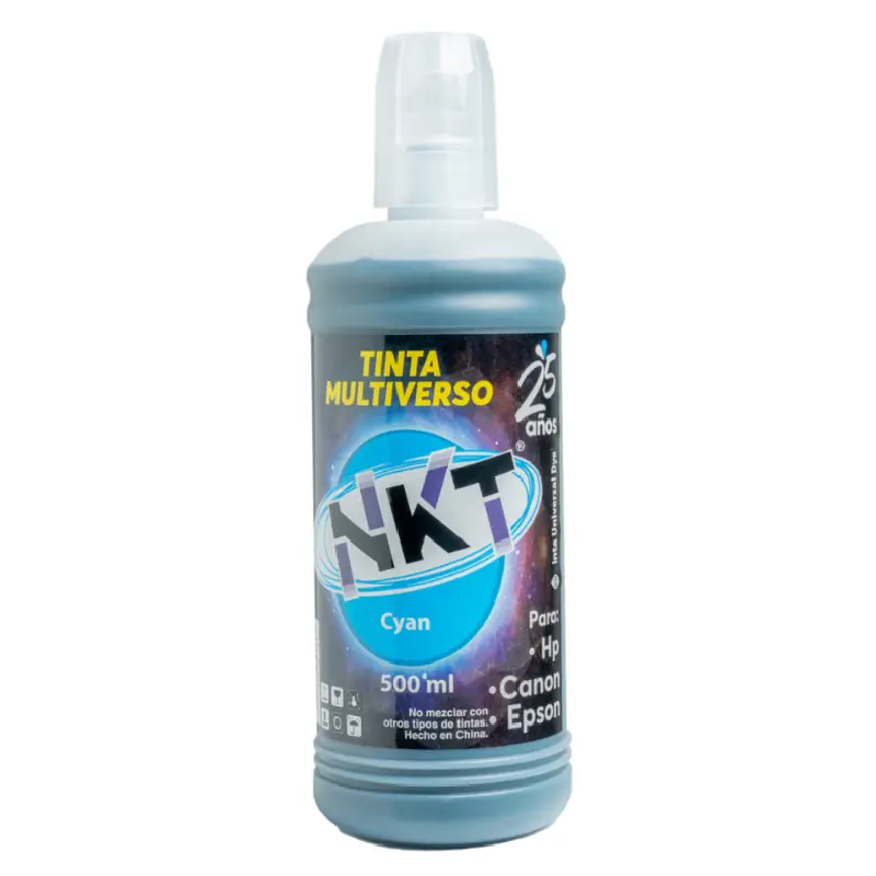 [7401103300685] Tinta Compatible 500ML Cian