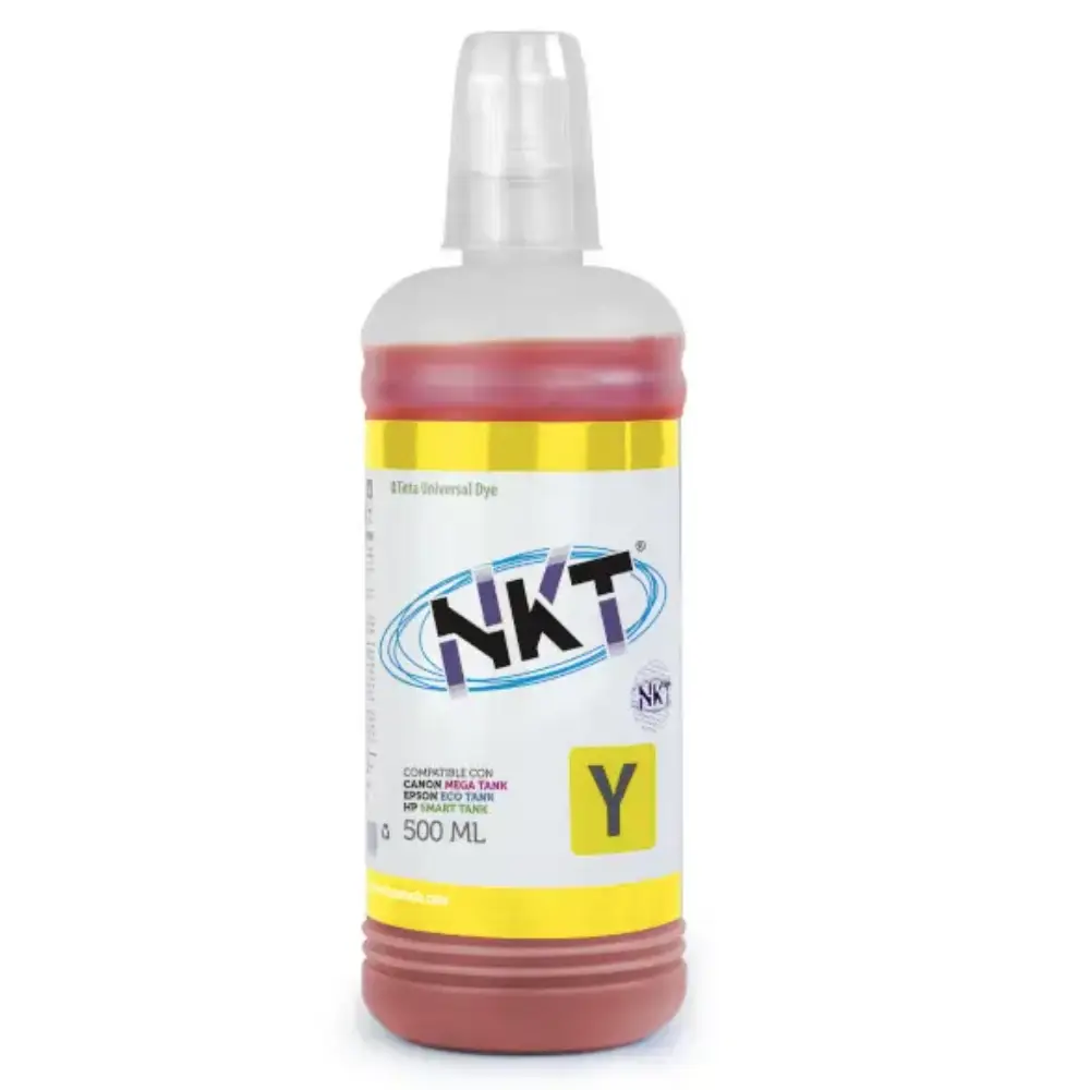 Tinta Compatible 500ML Amarillo