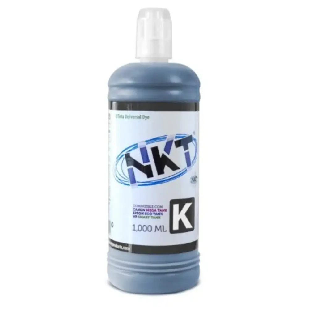 [7401103301248] Tinta Compatible 1000ML Negro