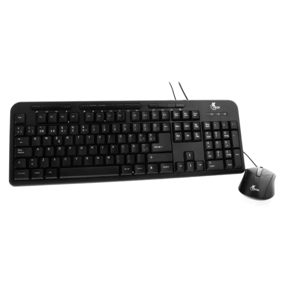 Combo Teclado y Mouse Xtech XTK-301S