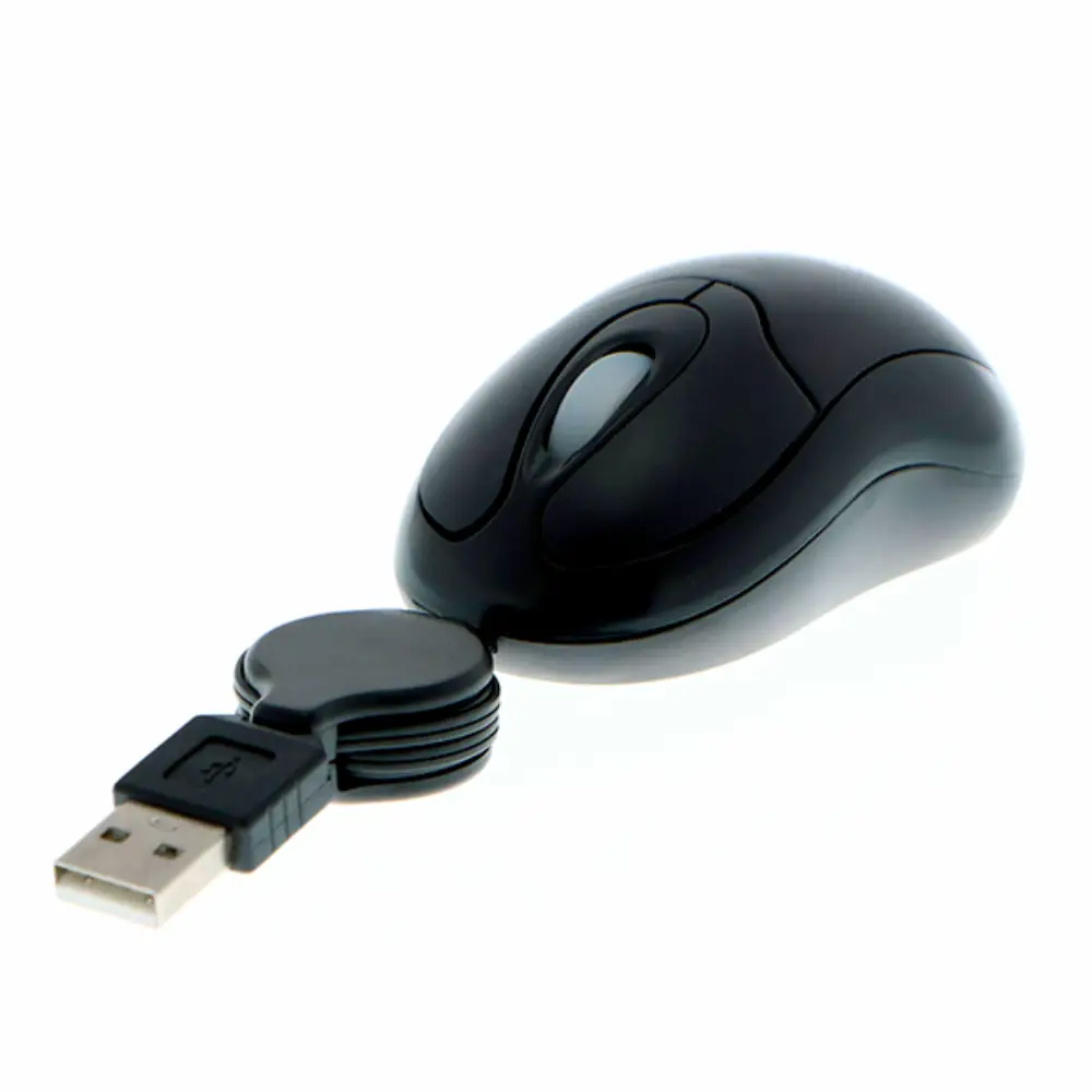 Mouse Alámbrico Retráctil Xtech XTM150 USB