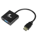 Adaptador de video HDMI macho a VGA hembra XTECH XTC-363
