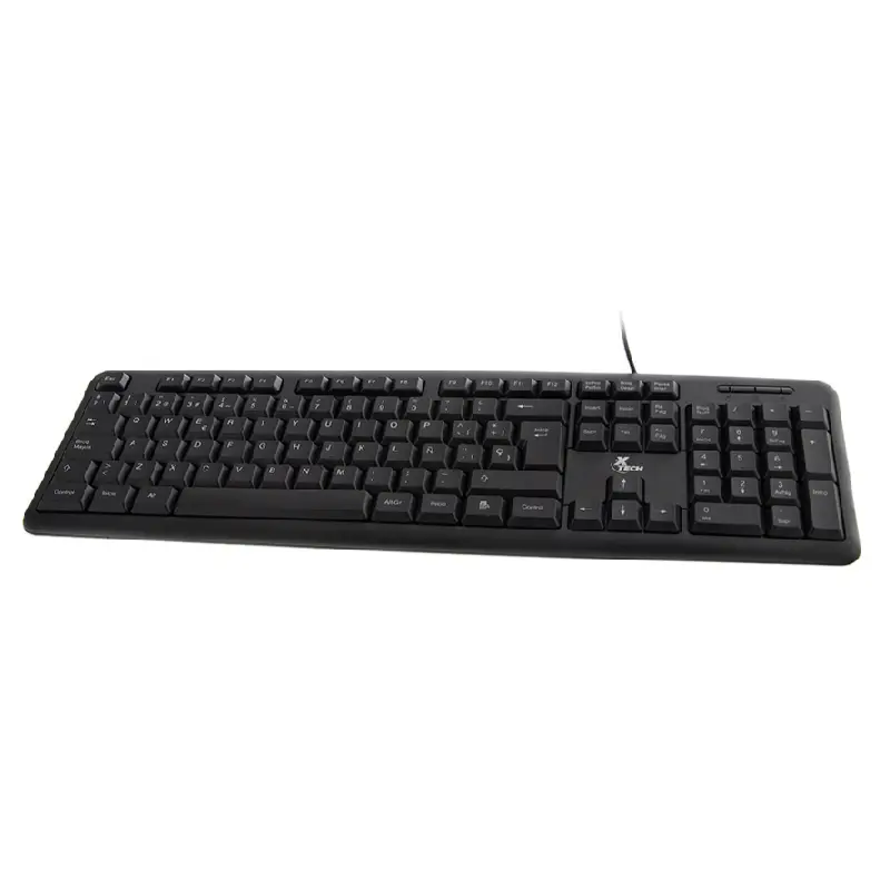 Teclado Alámbrico Xtech XTK092S USB