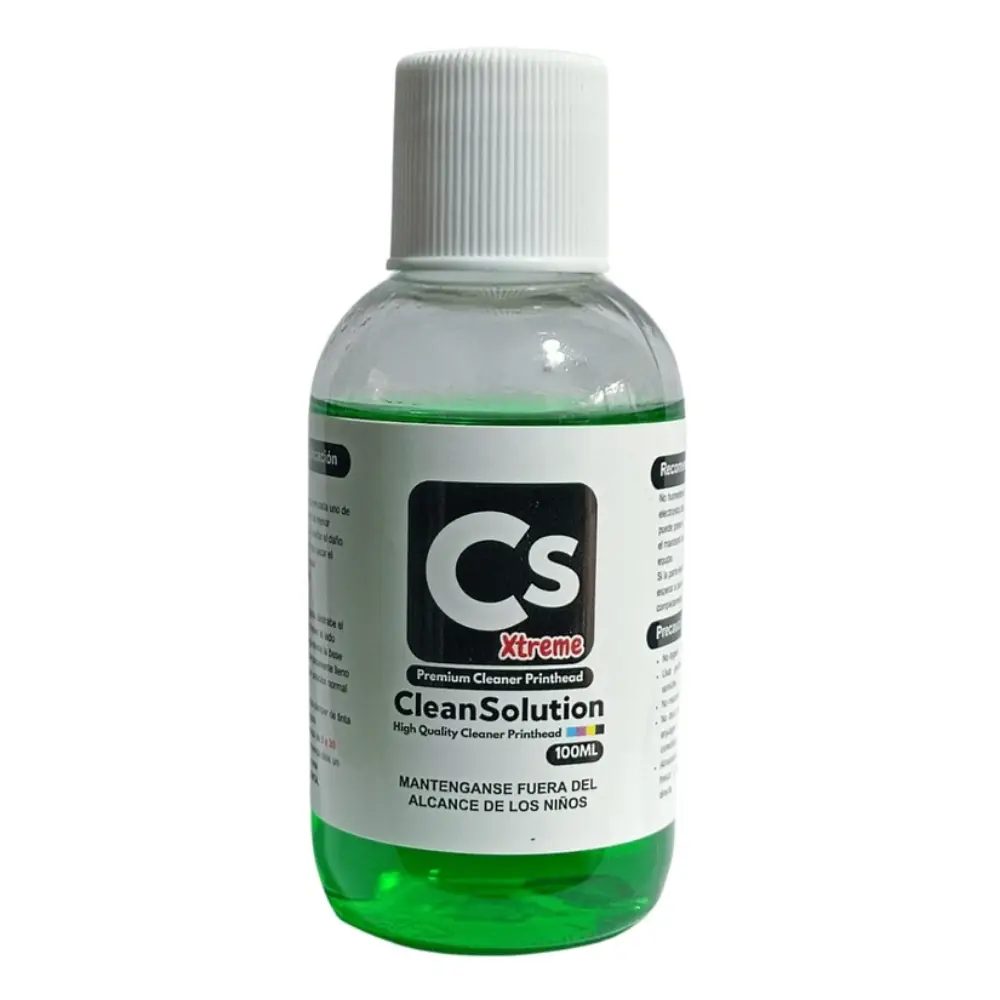 [DESTAPACABEZALES1] Liquido Destapa Cabezales Extreme Impresora Epson 100ml (incluye Jeringa)