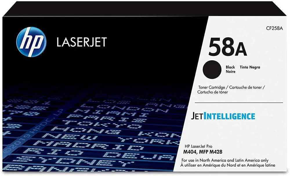 Toner Original HP CF258A Negro
