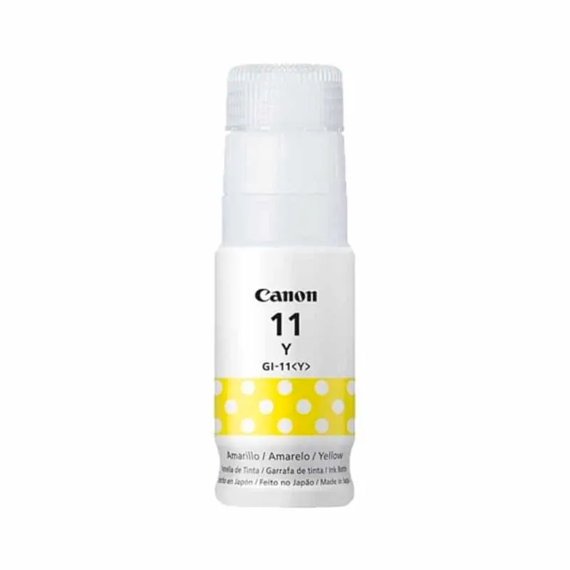 Botella de Tinta Original CANON GI-11 Amarillo