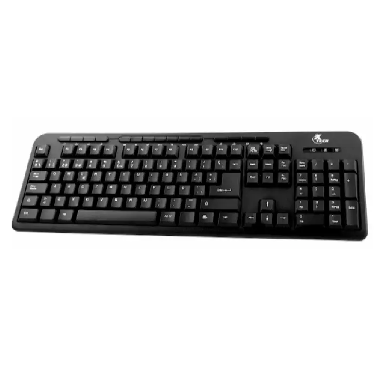 Teclado Alámbrico Multimedia Xtech XTK130 USB