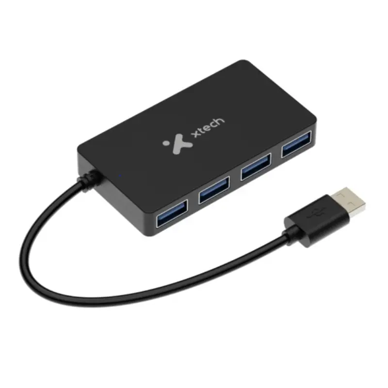 [798302232426] HUB USB 4 puertos 3.0 Xtech XTC-391
