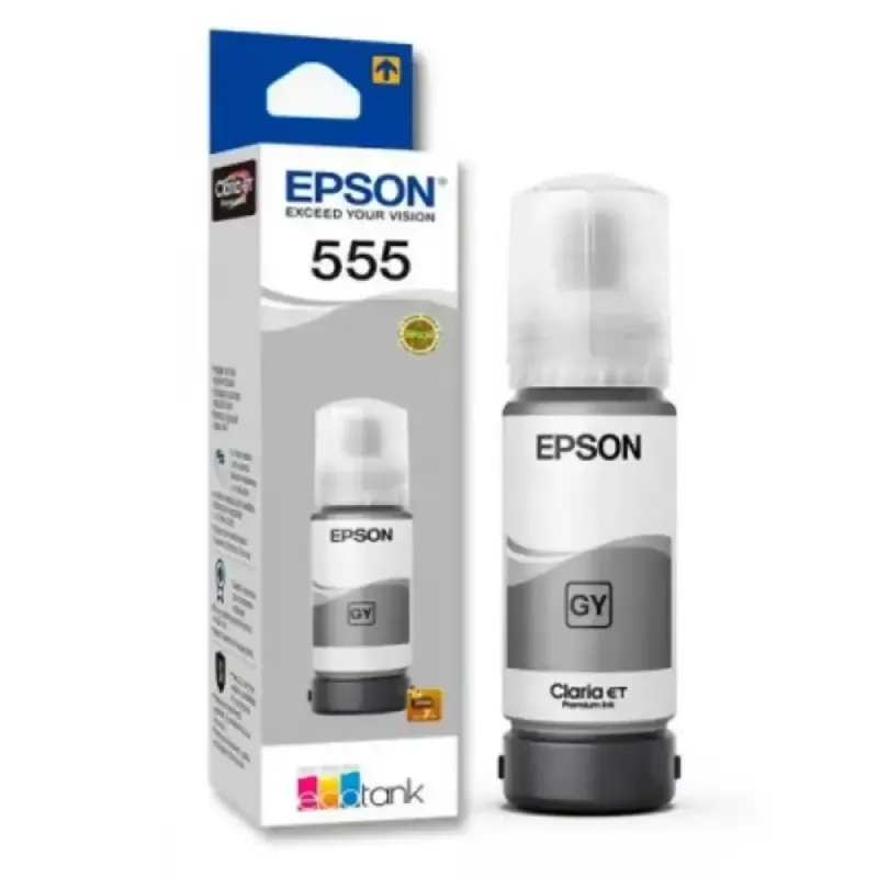 [010343959149] Tinta Original Epson T555520 Gris 70ml