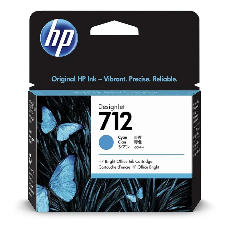 Cartucho Original HP 712 3ED67A Cian