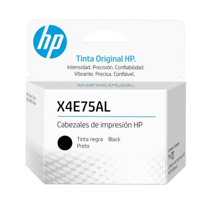 Cabezal HP Smart Tank Negro X4E75AL Series 200, 500, 600, 700, 6000, 7000, 7300, 7600