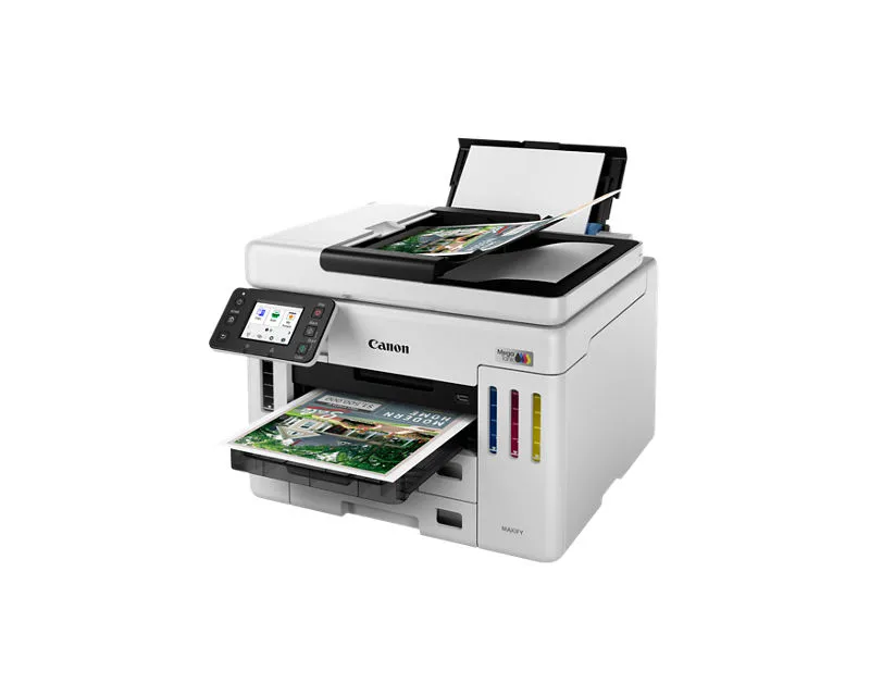 Impresora Canon Multifuncional, Inalámbrica MAXIFY GX7110