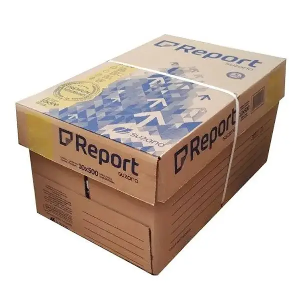 Caja de 10 Resmas Papel Bond Report 75gms. Oficio