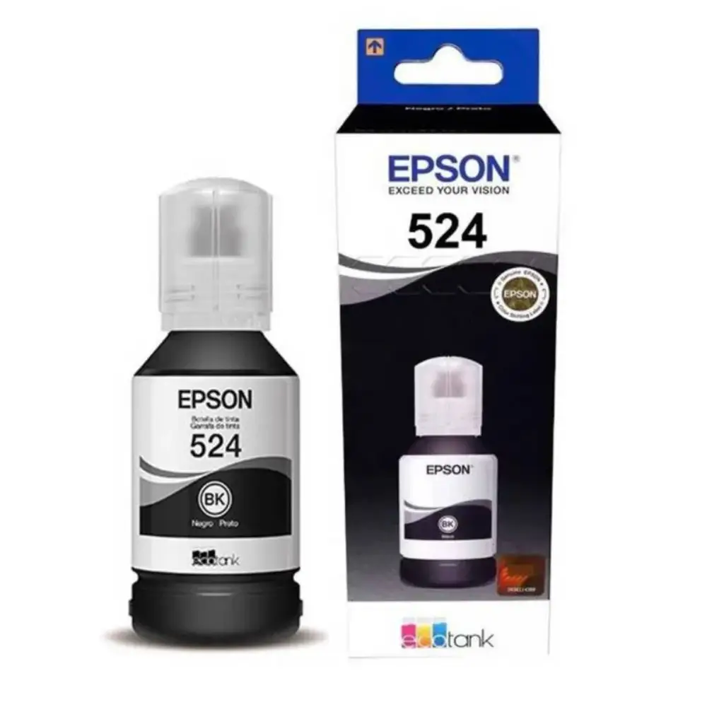 Botella de Tinta Original EPSON T524120 Negro