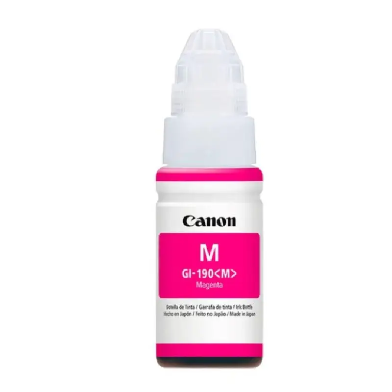 Botella de Tinta Original Canon GI-190 Magenta