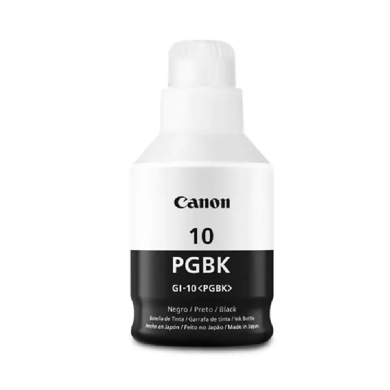 [013803313130] Botella de Tinta Original Canon GI-10 Negro