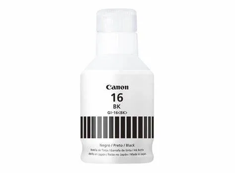 Botella de Tinta Original CANON GI-16 Negro