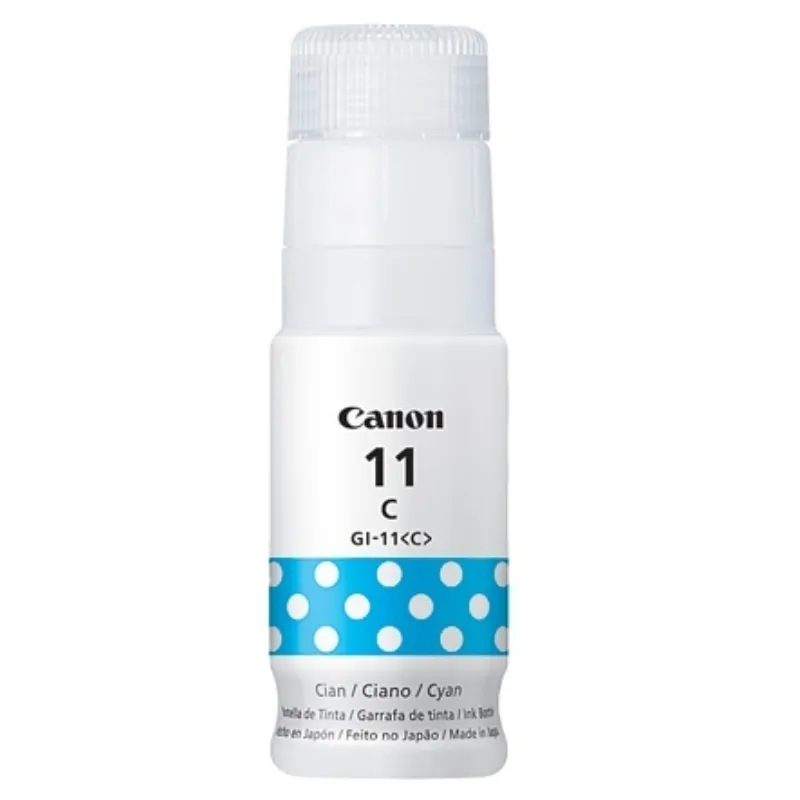 Botella de Tinta Original CANON GI-11 Cian