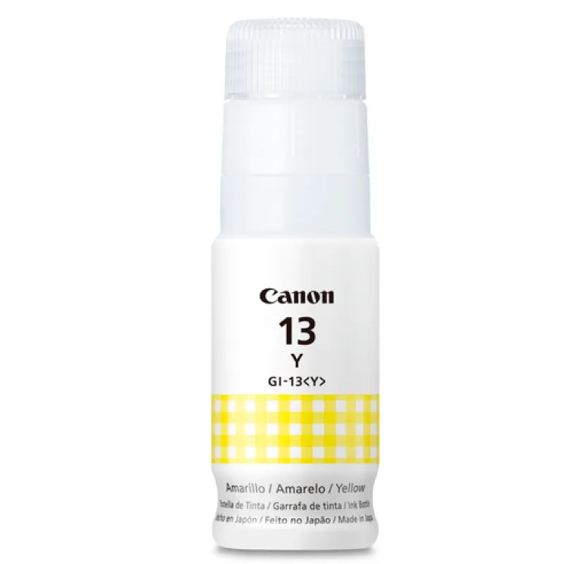 [013803336993] Botella de Tinta Original Canon GI-13 Amarillo