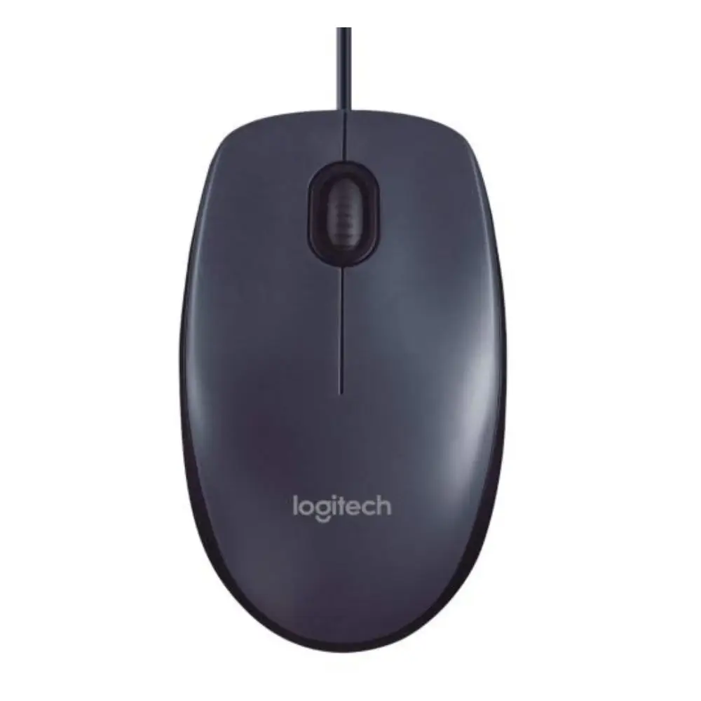 Mouse Alámbrico Logitech M100 USB Negro