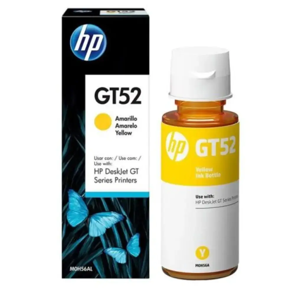 [190780132562] Tinta Original HP GT52 Amarillo 70ml