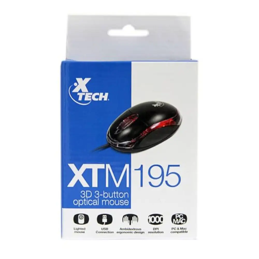 Mouse XTECH XTM195 USB