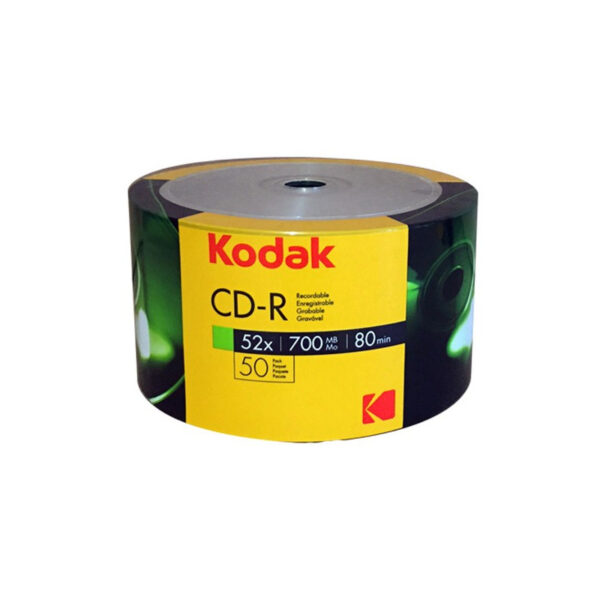 CD No Imprimible KODAK 52x700x80Min Unidad