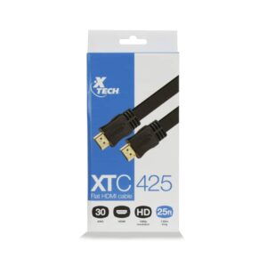 Cable HDMI Flat XTECH XTC425 7.62mts