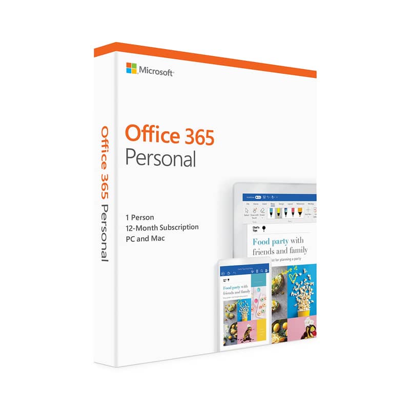 Office 365 1 año Personal es suscripcion que incluye aplicaciones de office