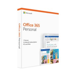 Licencia MICROSOFT Office 365 1 año personal