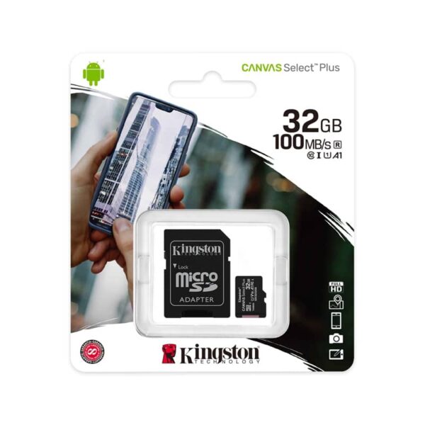 Memoria MicroSD KINGSTON Canvas Select Plus 32GB