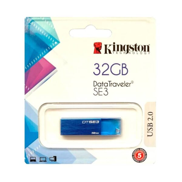 Memoria USB KINGSTON DTSE3 32GB Azul