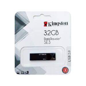 Memoria USB KINGSTON DTSE3 32GB Negro