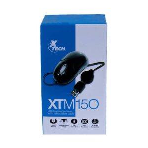 Mouse Mini Retractil XTECH XTM150 