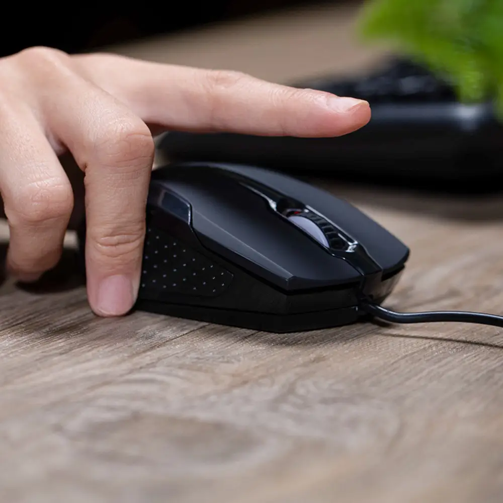 Mouse KLIP XTREME KMO-120BK USB Negro