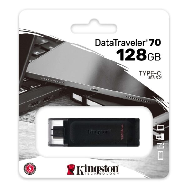 Memoria USB KINGSTON DT70 128GB Tipo C