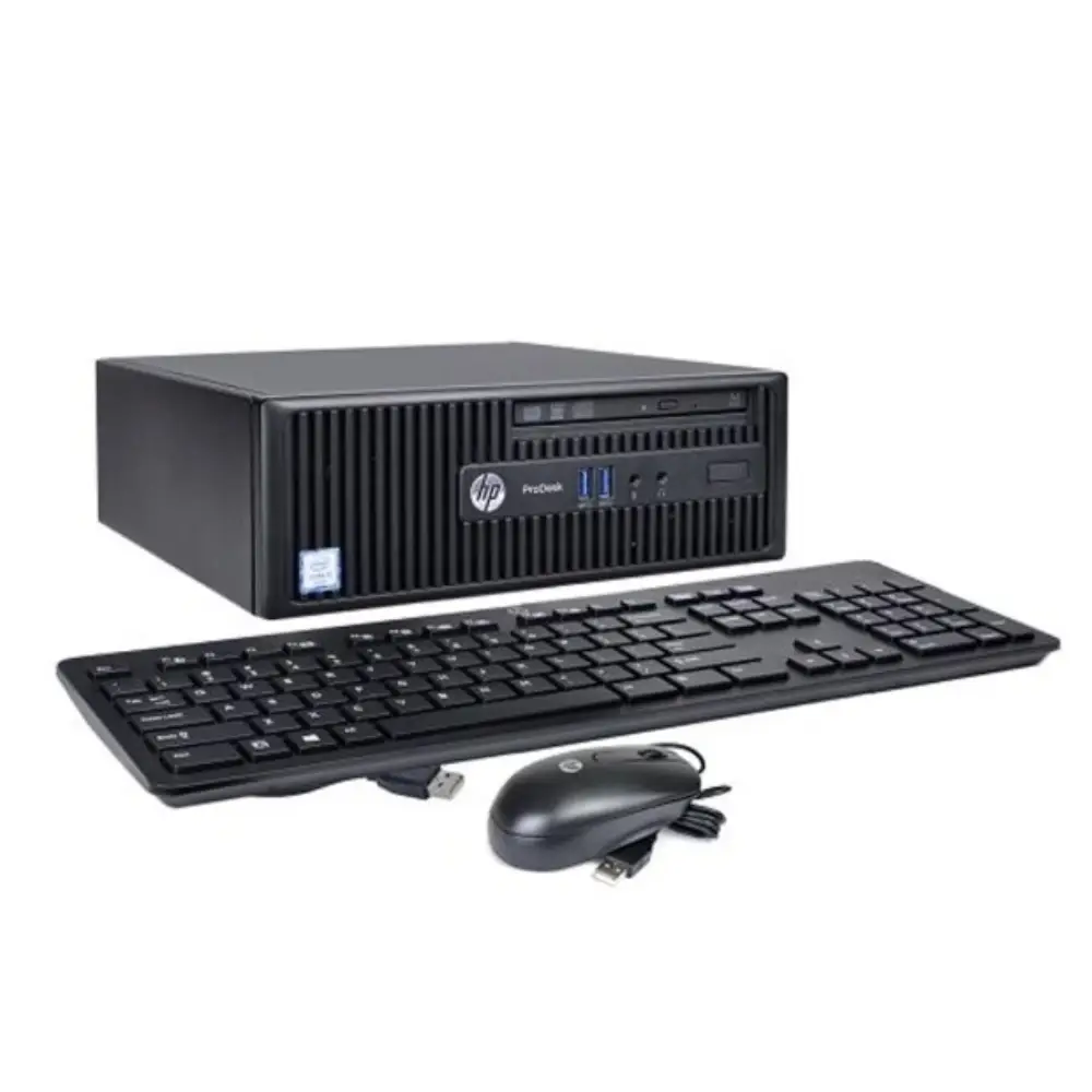 CPU Refurbished HP 400 CI5 3.0Ghz,8GB,240GB SSD,DP_VGA, 6ta Gen.,Teclado, Mouse, Cable de Poder