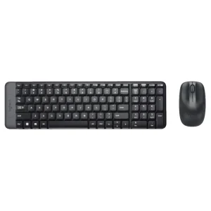 Teclado y mouse Logitech Wireless Combo MK220