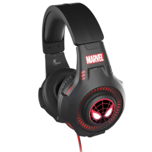 Audifono Estereo Iluminados Diseño Spider-Man X-Tech XTH-M541SM con Microfono