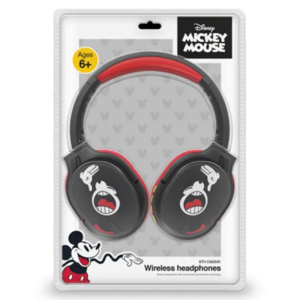 Audifonos Plegables Bluetooth X-TECH XTH-D660MK Edición Mickey Mouse