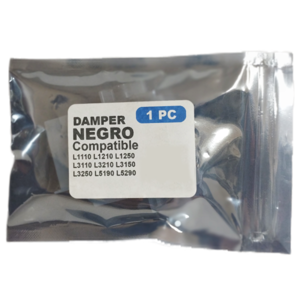 Damper Negro Impresoras Epson L1110,L1210,L1250,L3110,L3210,L3150,L4150,L5190,L5290