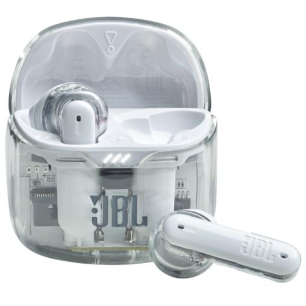 JBL Tune Flex Audífonos Bluetooth Ghost Edition Blanco