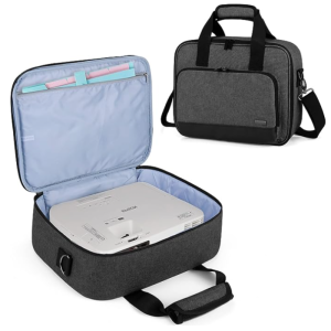 Maletin para proyector (13.75x10.5x4.5Plg) Negro