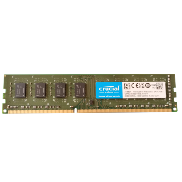 Memoria RAM Crucial DDR3L 1600Mhz 8GB