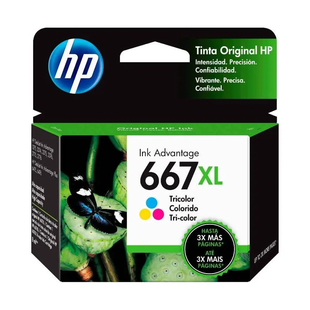 Cartucho Original HP 667XL Color