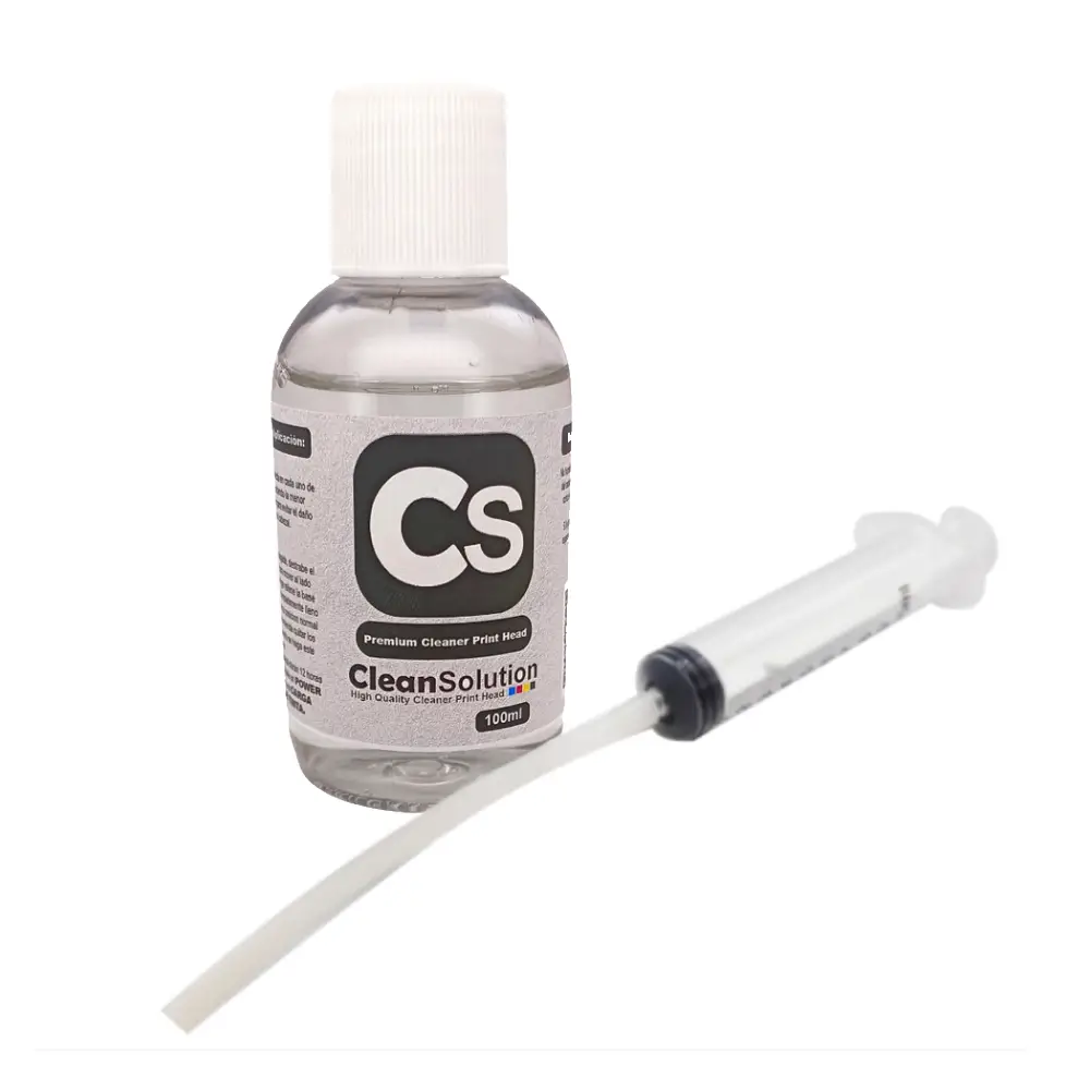 Liquido Destapa Cabezales Impresora Epson 100ml (incluye Jeringa)