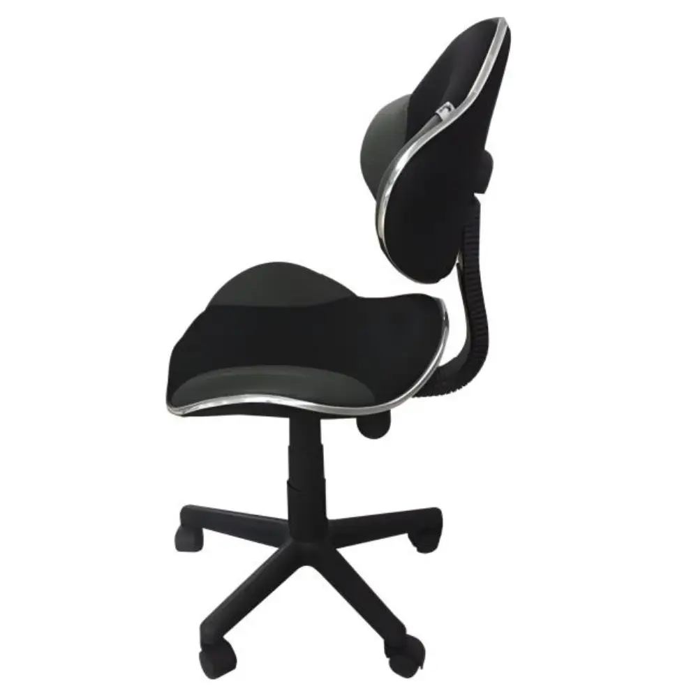 Silla de Oficina Negro_Gris (Cannes) Xtech QZY (1)