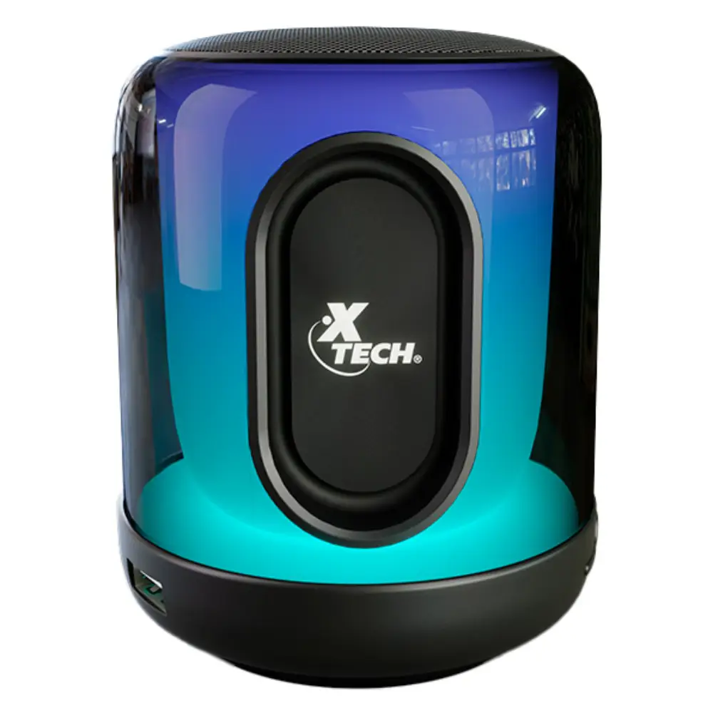 BeatWave _ Parlante portátil con luces LED XTS-617