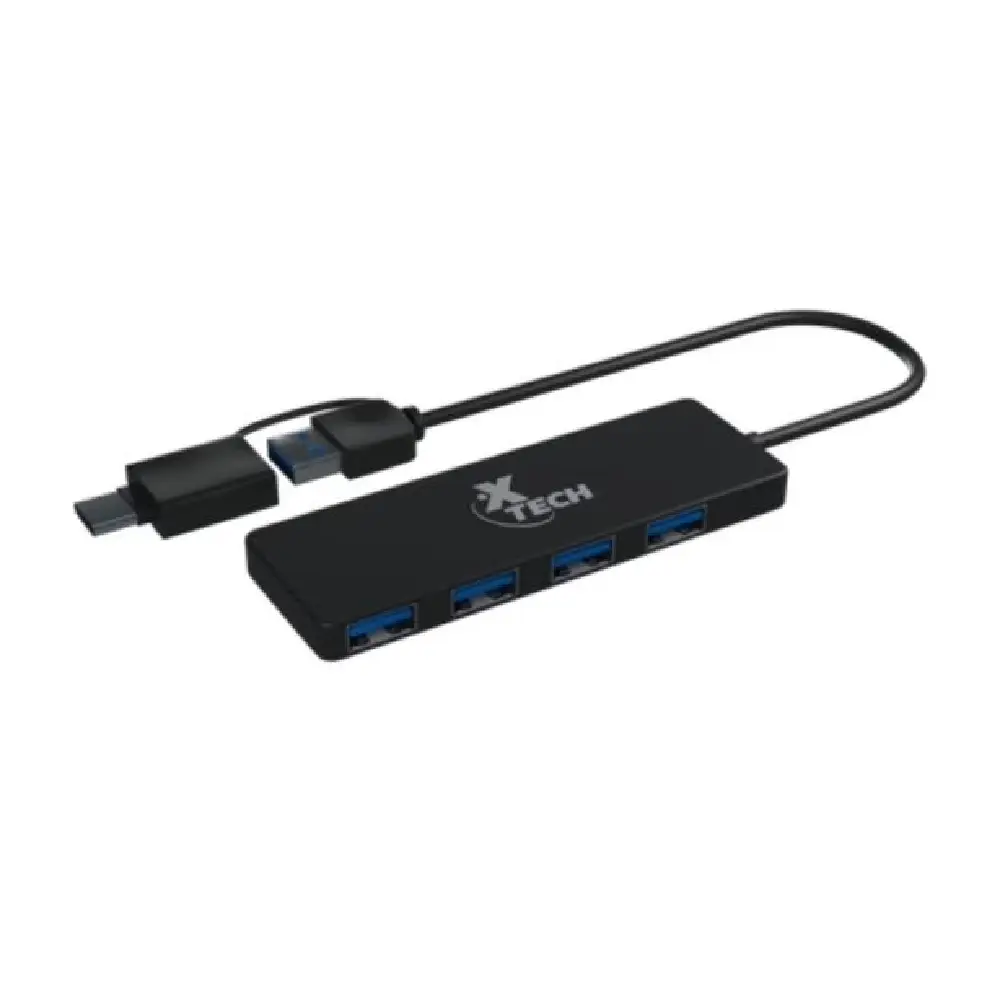 HUB 4 puertos USB 3.0 Xtech XTC390